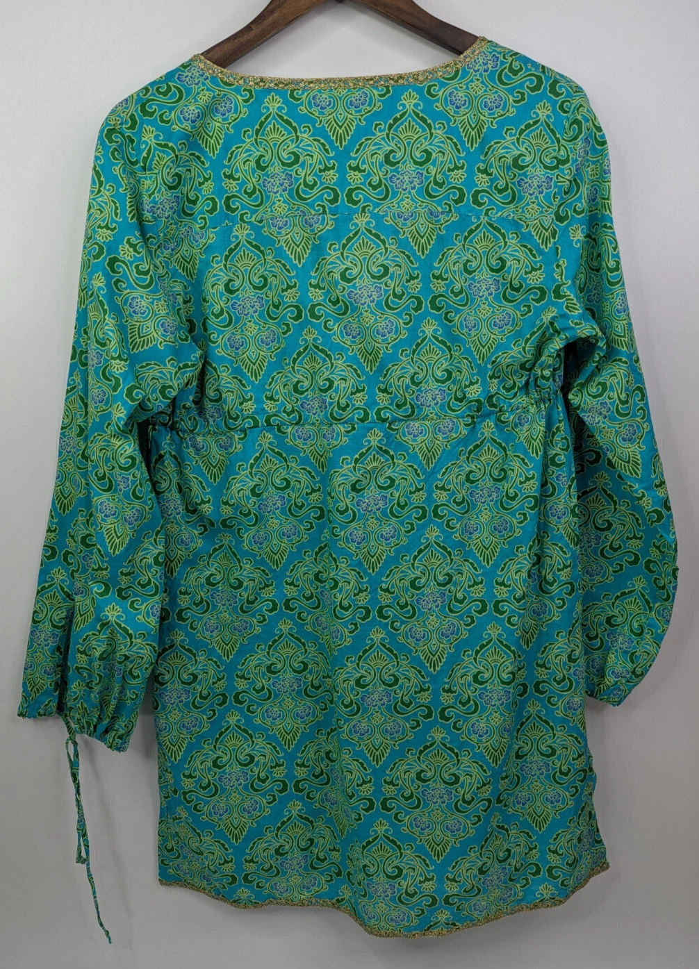 UNDERCOVER Victoria's Secret Mini Abito Donna Tg M L Copricostume Boho Estivo Spiaggia Tropicale