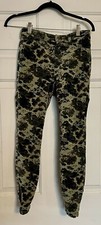Pilcro Anthropologie Pants Womens 27 Stretch Corduroy Camo High Rise Skinny