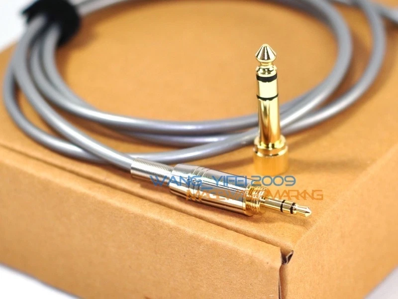 Cable OCC de actualización de audio de repuesto 5N para auriculares Philips Fidelio X1 X2 Foto 3 de 4