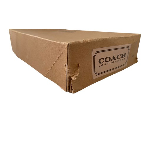 Vintage 90s Coach Bag Storage Box 11" X 8", BOX ONLY Leatherware Cardboard Gift - Picture 7 of 8
