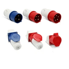 Industrial Aviation Plug Male/Female Socket Connector 3/4/5P16A/32A Waterproof 