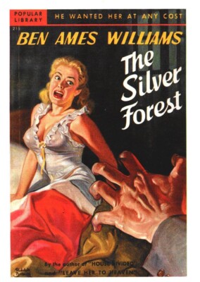 The Silver Forest, Paperback (Pulp) Cover Art Of The 1940s-50s Trading Card