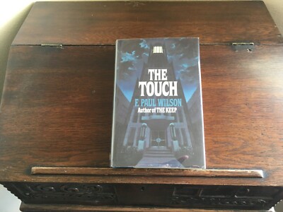 Adversary Cycle: THE TOUCH #3 by F. Paul Wilson, SIGNED, 1st/1st print 1986 HCDJ