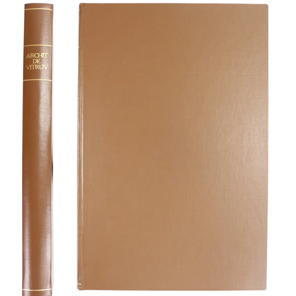 1684 Architecture VITRUVIUS Ten Books 2nd Ed Enlightenment Renaissance Engraving - Image 3 of 4