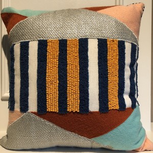 pier one navy pillows