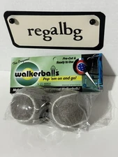 THE ORIGINAL WALKERBALLS PRE CUT READY TO USE Gray PENCO MEDICAL NEW