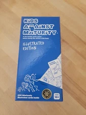 Kids Against Maturity Game Illustrated Edition Complete Fun Family Game Age 10+