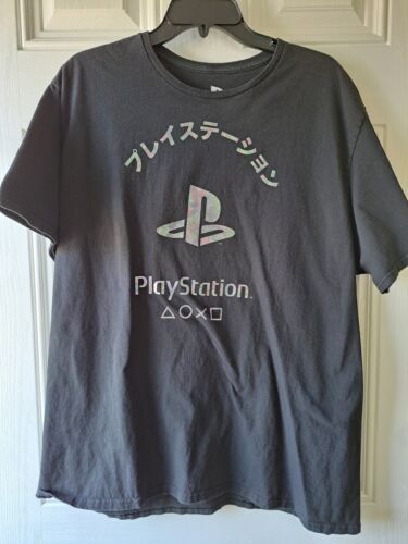 Sony Playstation Japanese T Shirt - Afbeelding 1 van 6