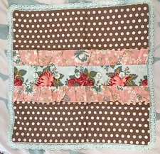 Matilda Jane Pillow Cover 18 x 18 Decorative Cotton Cottagecore Throw Pillow