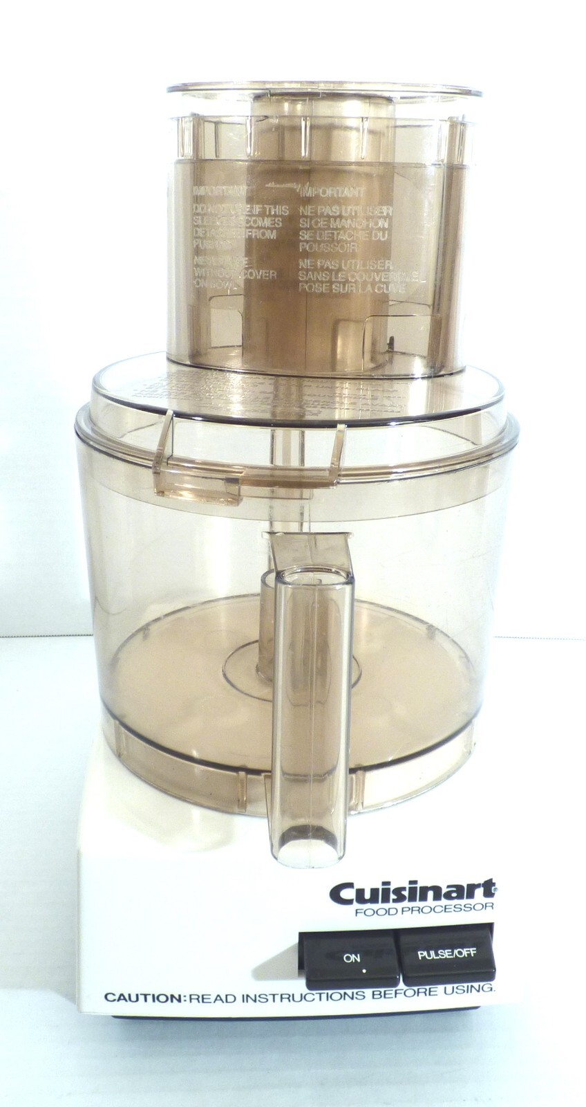 Cuisinart Food Processor DLC 8E Works Great 11 Cup Capacity with