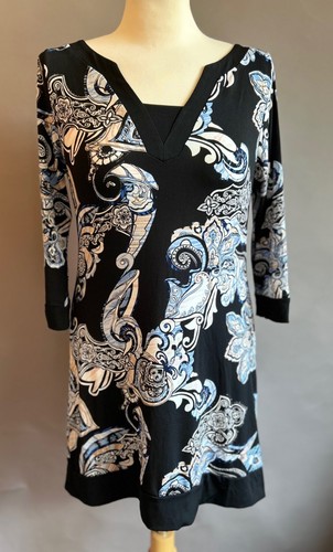 Banana Republic Paisley Jersey Wrap Dress - Size M