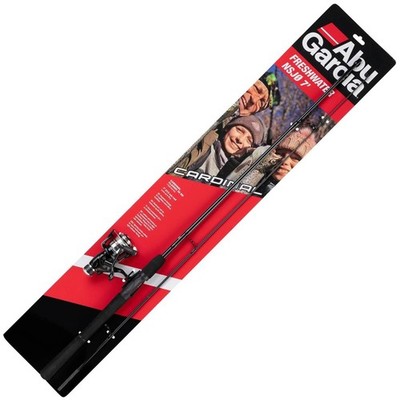 Abu Garcia Cardinal Forellencombo 2,13m 5-15g Rute Rolle Schnur Angelset
