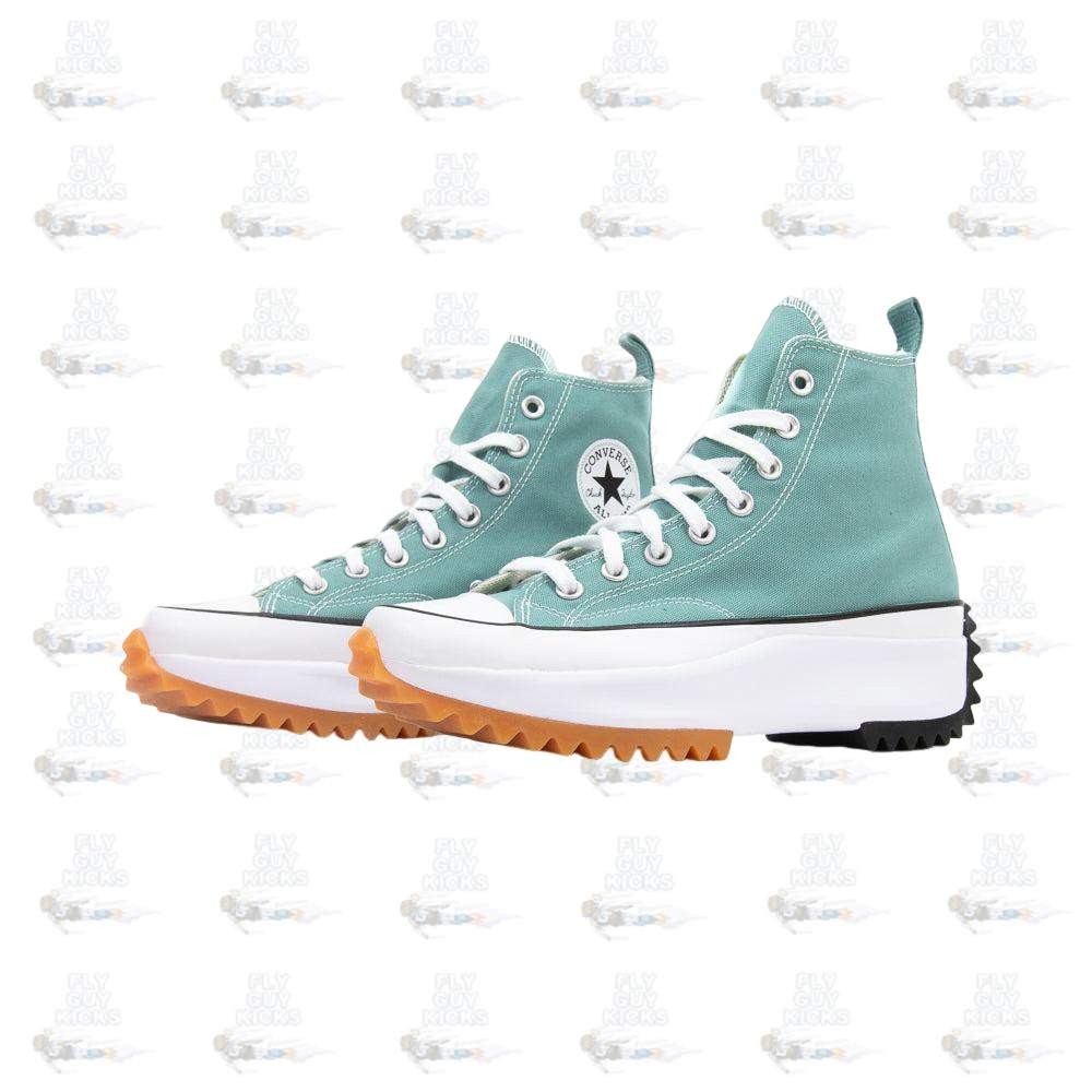 Converse Run Star Hike Sneaker in Jade Unity Blue White Brown Black-image