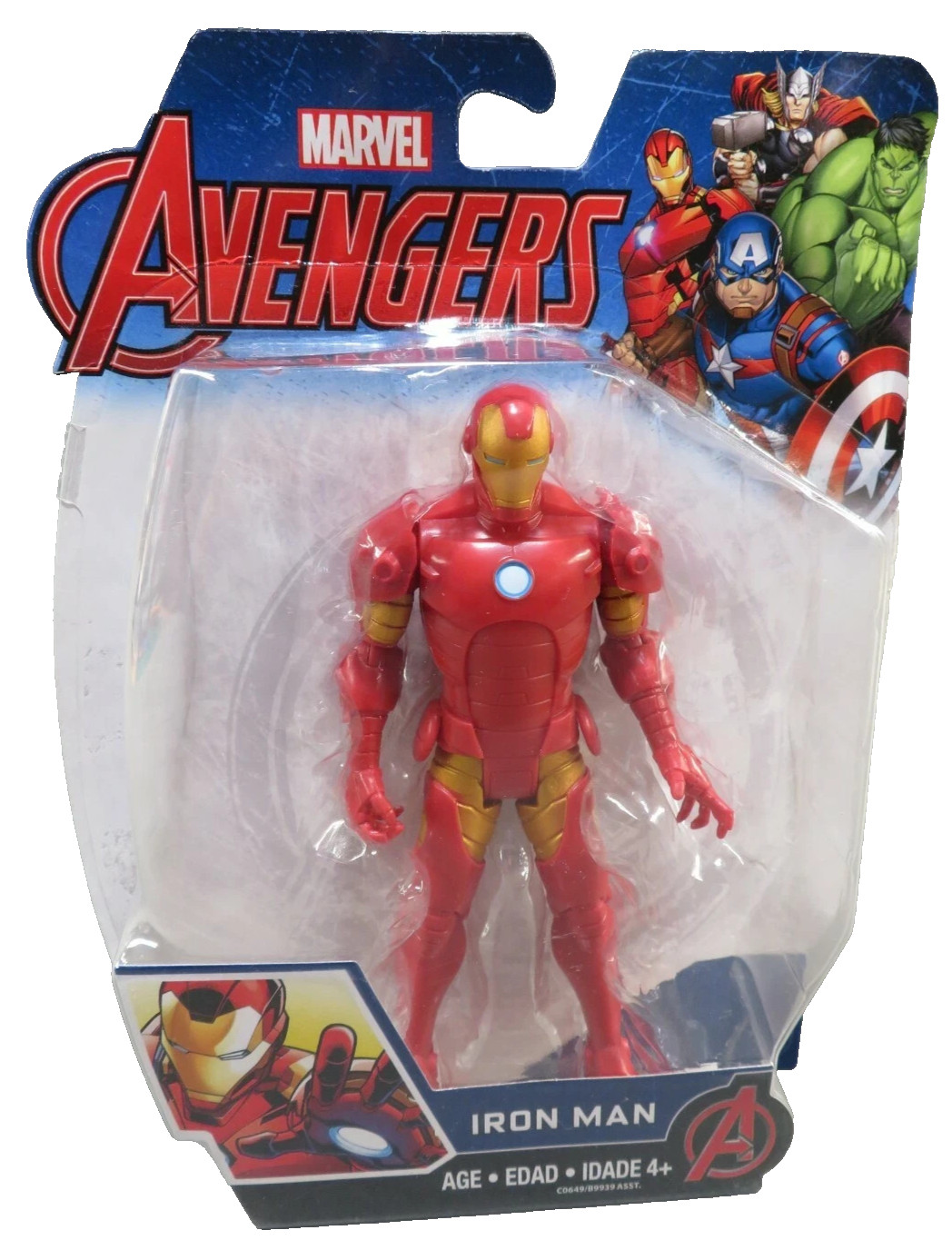 Marvel Avengers 6" IRON MAN (2016, Hasbro) Action Figure!