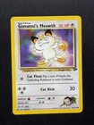 Pokémon TCG Giovanni's Meowth Gym Challenge Card 74/132 Wotc Pokémon Card