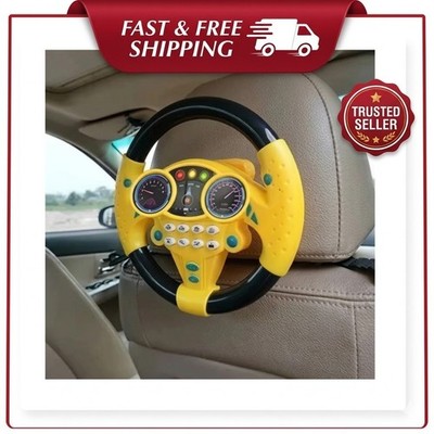 Spielzeugauto Controller Kinder Lenkrad Spielzeug Simuliert Sound Fahren Vorgeben Spielen