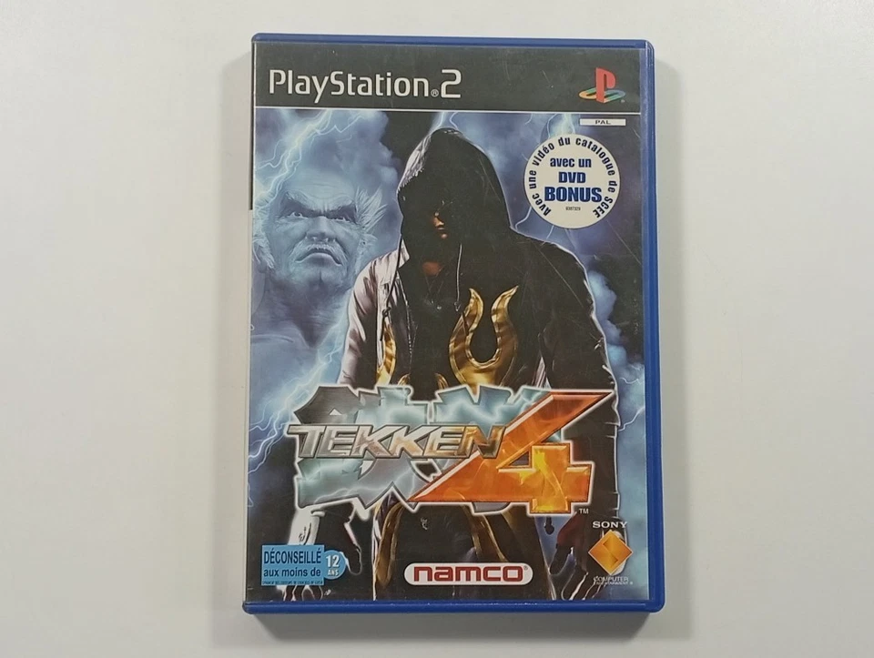 TEKKEN 4 (+ DVD BONUS) SONY PLAYSTATION 2 (PS2) PAL-FR OCCASION - Photo 1/4