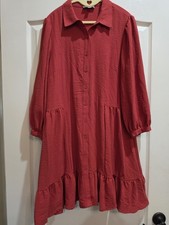 Tahari dress size 10, Smoke Free Home, Color Is Burnt Orange Or Rust , Not Red 