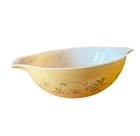 Vintage Pyrex Shenandoah Cinderella Yellow Nesting Mixing Bowl #444