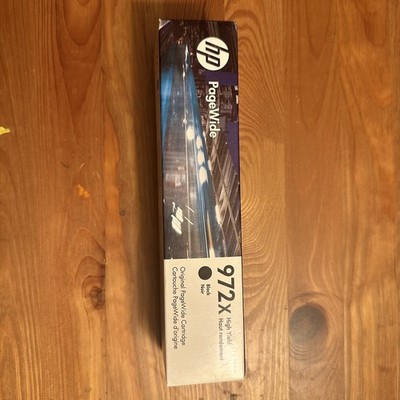 HP 972X F6T84AN Black Ink Cartridge PageWide Pro Exp SEP 2023 Genuine New Sealed