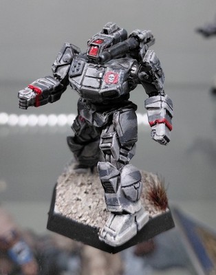 Battletech Grey Death Legion, Phoenixhawk painted