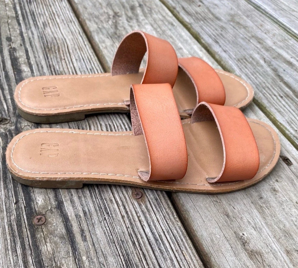 Chanclas deslizables Gap Rust marrón 6 Foto 4 de 4