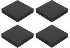 Anti Vibration Pads 4 Pack 2"x 2" Rubber Washing Machine Shock Absorber Feet
