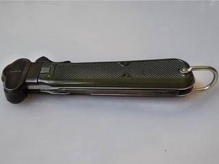 Originales Bundeswehr Kappmessers. Fallschirmjäger Messer. Guter Zustand.
