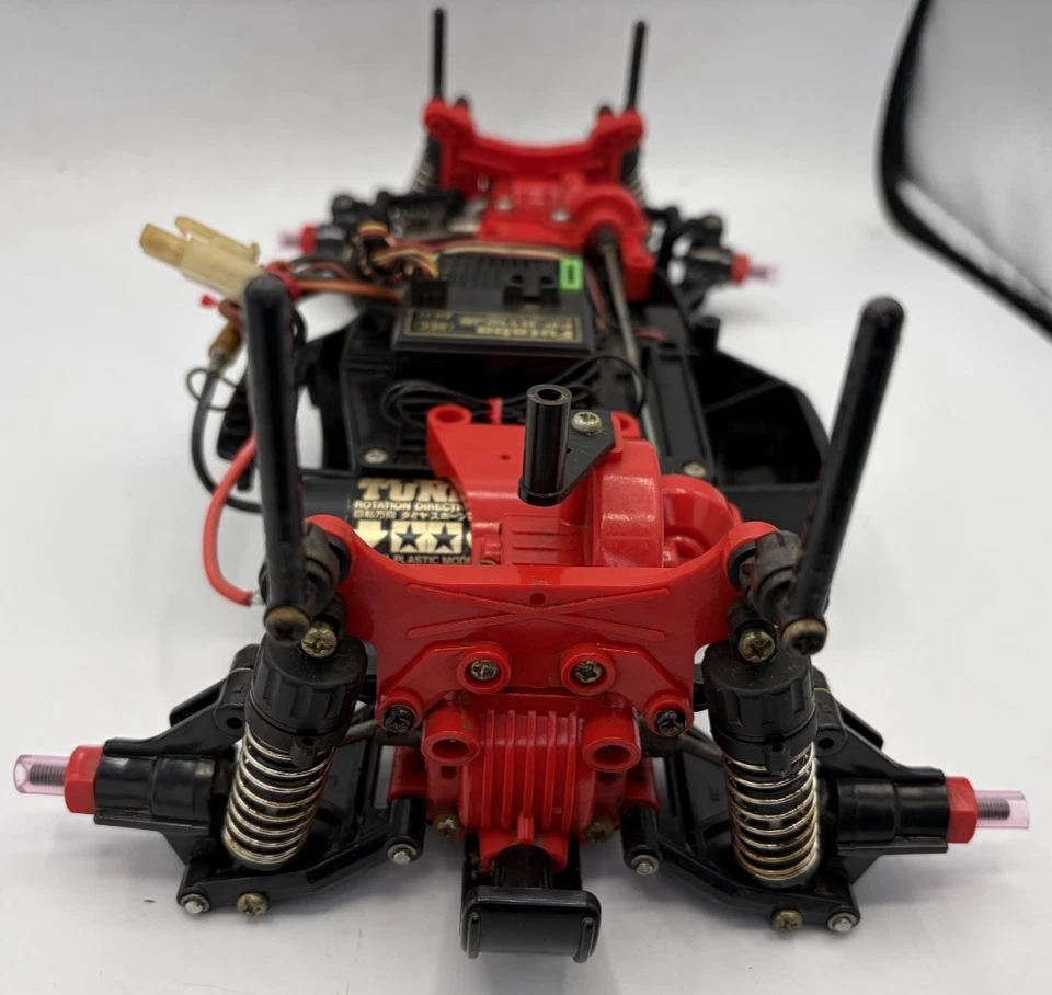 Per parti di ricambio telaio TAMIYA TA02 TA-02 con ESC e motore - Immagine 4 di 4