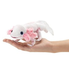 Folkmanis Puppets Axolotl Finger Puppet