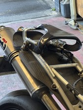 DUCATI 996RS DUCATI CORSE CARBON FIBER SEAT SUPPORT AND BOLTS 996R 998R 998S 998