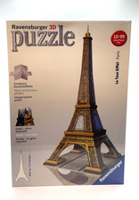Ravensburger 3D Puzzle La Tour Eiffel Tower Paris 216 Puzzle Pieces