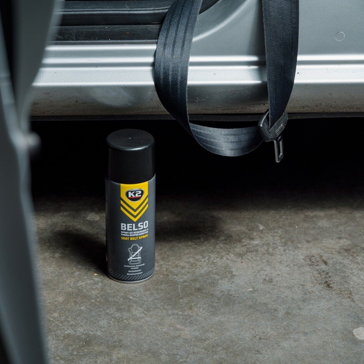 Seat Belt Lubricant Regeneration Spray K2 Belso 400ml | eBay