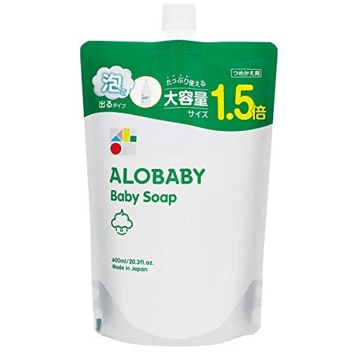 Baby Soap Refill Alo Baby 600ml Foam Shampoo Body Soap Additive-Free Organic Bab
Opens in a new wind