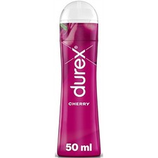 Image of Durex Play Cherry Flavoured Lubricant 1 Bottle (50ml) Condom Friendly