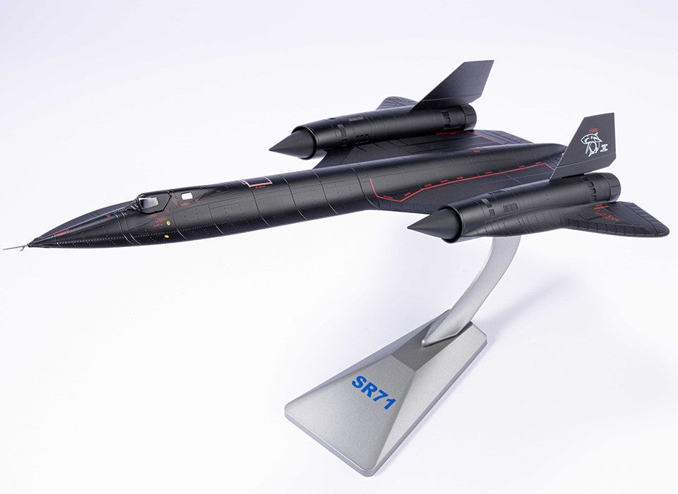 SR-71A Blackbird - 61-7960 Diecast Metal Aircraft Model Plane Gift - 1/72 Scale