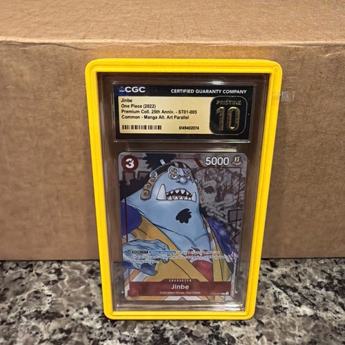 Jinbe (Alternate Art) graded CGC 10 for sale on eBay