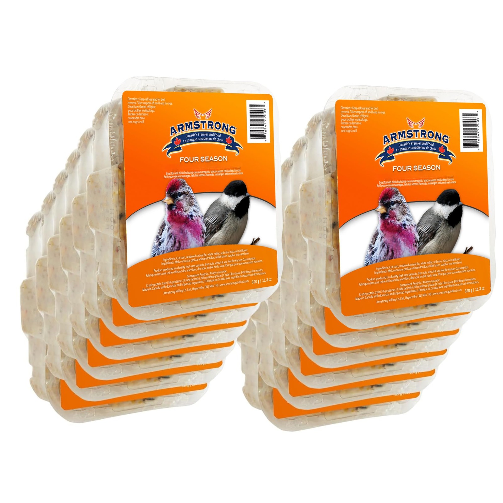 Four Season Suet Cake, 11.3 Ounces (pack Of 12) - Wi...