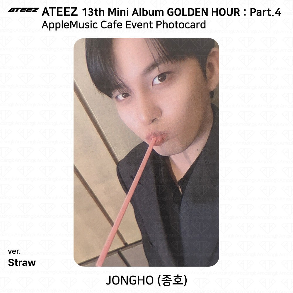 ATEEZ 13th Mini Album Golden Hour Part.4 AppleMusic Cafe Event