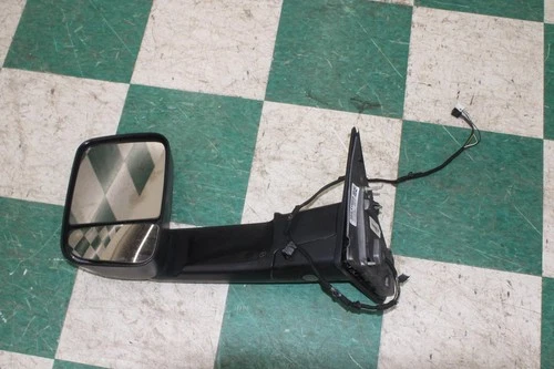 19' RAM 1500 New Style Black Textured Driver LH Power Tow Towing Door Mirror OEM