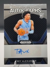2024-25 Prizm Draft Picks Trey Alexander DPA-TAX  Autograph  Rookie