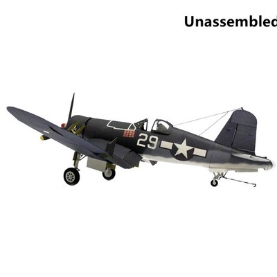 1:33 US F4U-1A Pirate Ship-Borne Fighter Paper Model Military Unassembled DIY