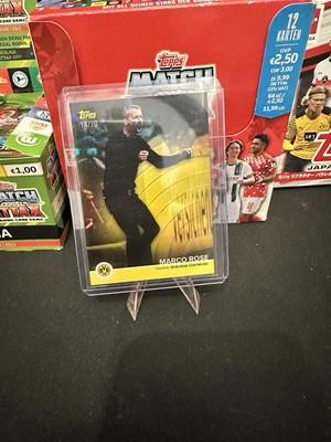 2021-22 Topps BVB Team, Marco Rose Nummeriert 14/70