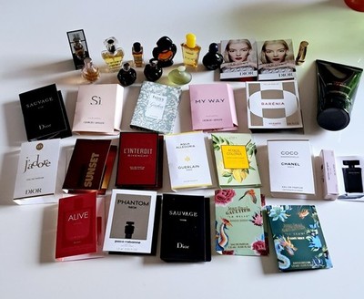 Parfüm Miniaturen Sammlung, Body Lotion Jil Sander....