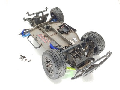 Traxxas Slash 2wd 1/10 Short Course Truck Roller Rolling Chassis Used Read