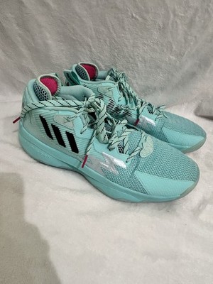 Adidas Dame Teal Pink men Size 11 Respect My Name D.o.l.l.a
