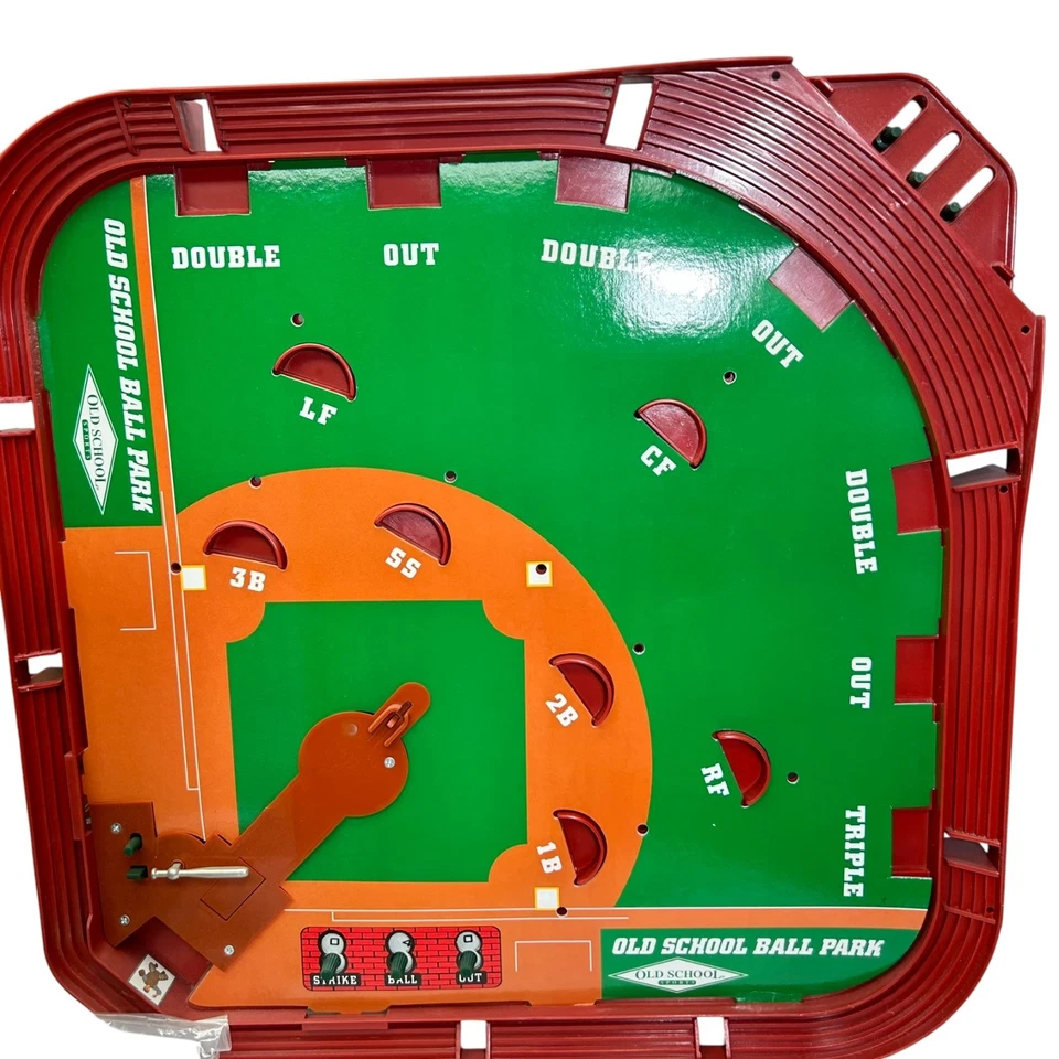 Old School Ball Park Baseball Pinball Tabletop Game Old School Sports 2001 MINT - Image 2 of 4