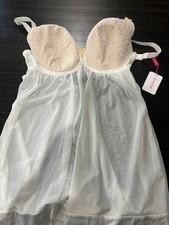 NWT-Women's Lola Babydoll Nightgown Short-Size 34G