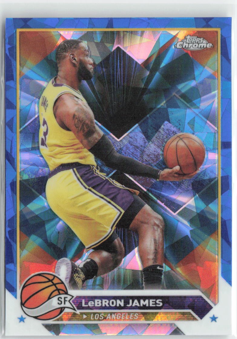 2023-24 Topps Chrome Sapphire Edition #23 LeBron James