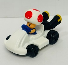 McDonalds Nintendo Mario Kart 8 Deluxe 3" Toad Standard Kart Happy Meal Toy